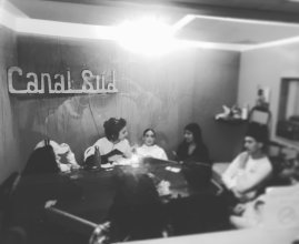 Canal Sud : //brasero//les Jeunes Reporters sur un plateau